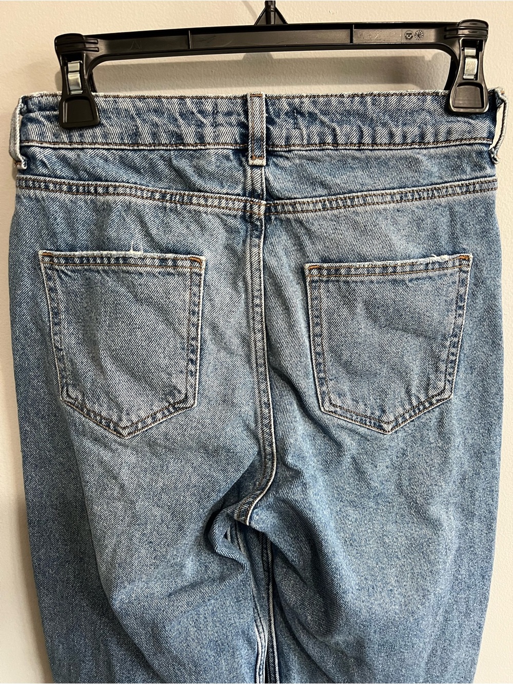 Primark's Denim Co. Size 2 Medium Wash 5 Pocket Denim Straight Leg Jeans - Picture 12 of 14